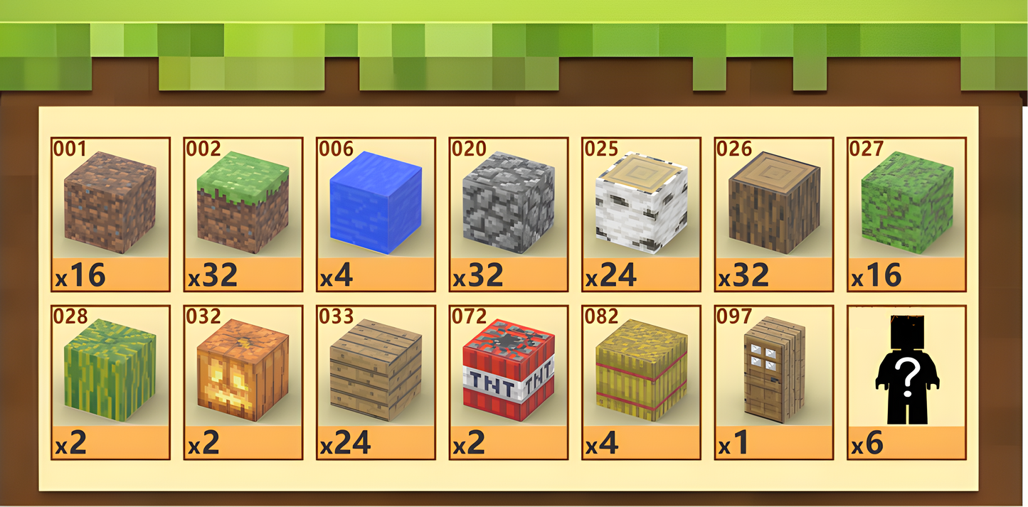 Village Chief's Home (192pcs) - Magnetic Blocks Inspired by Minecraft