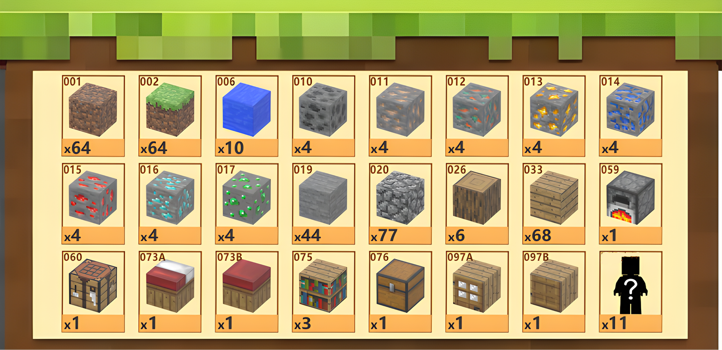 Abandoned Mine Exploration (375pcs) - Magnetic Blocks Inspired by Minecraft