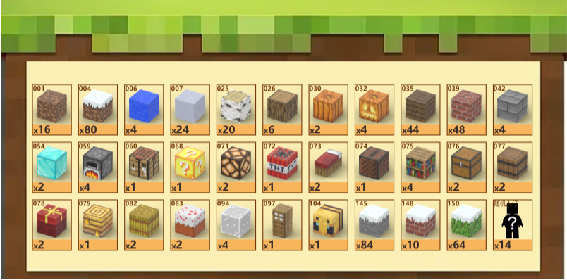 Snowy huts (448pcs) - Magnetic Blocks Inspired by Minecraft