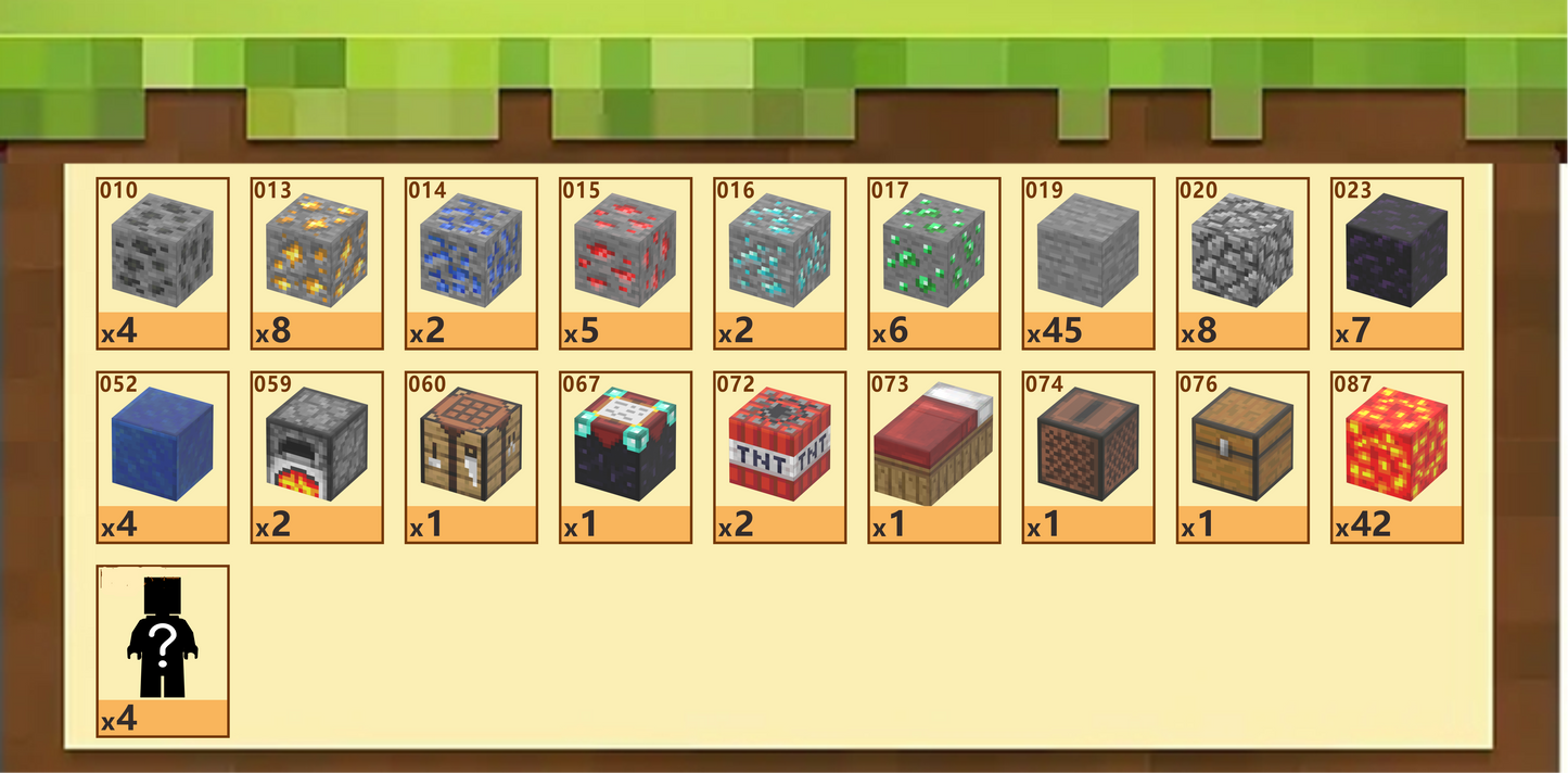 Mine Cave Adventure (143pcs) - Magnetic Blocks Inspired by Minecraft