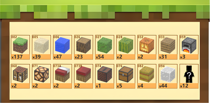 Jungle Beach (400pcs) - Magnetic Blocks Inspired by Minecraft