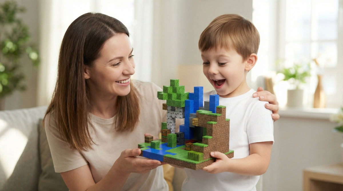McCube — Magnetic Minecraft-Style Cubes | Build Your Pixel World